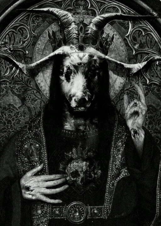 Baphomet/Moloch. I think that more people than just Muhammad  the false prophet have dealt with this devil/demon including Solomon and/or Knights Templar, Illuminati, and Hitler. Also infiltrated   of the church